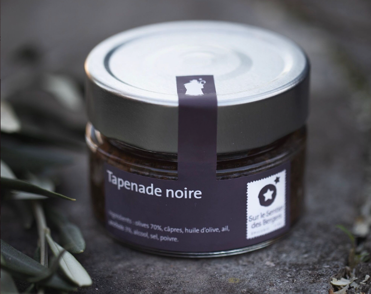 Tapenade Noire Sur Le Sentier des Bergers